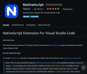 Telerik NativeScript