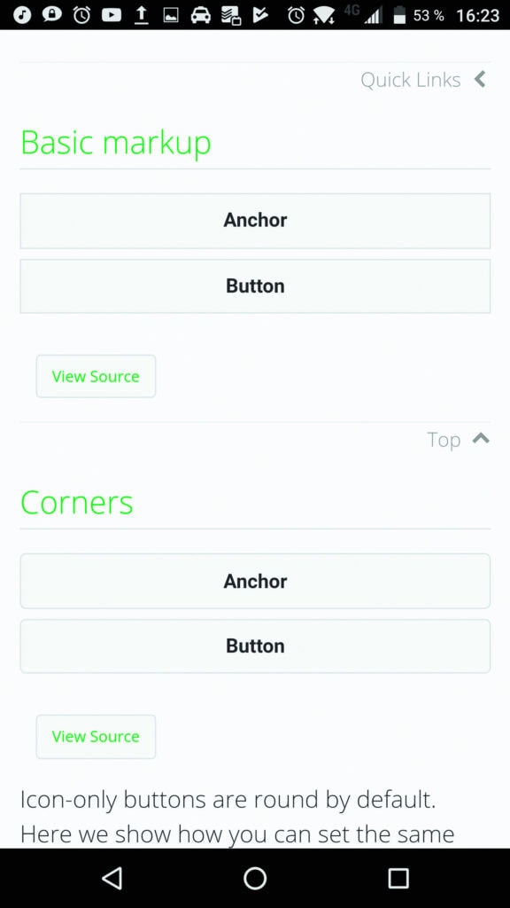 crossplatform ontwikkel tool jQuery Mobile