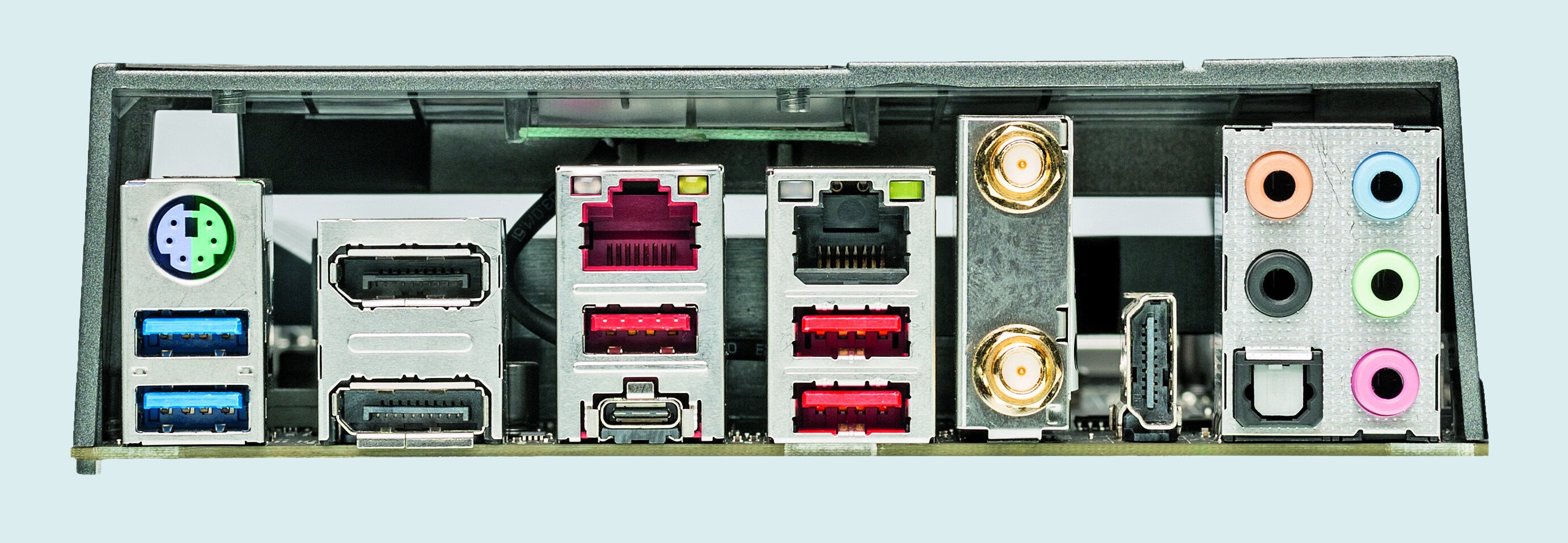 Intel moederbord Core i Z390 LGA1151v2 Supero C9Z390-PGW aansluitingen poorten